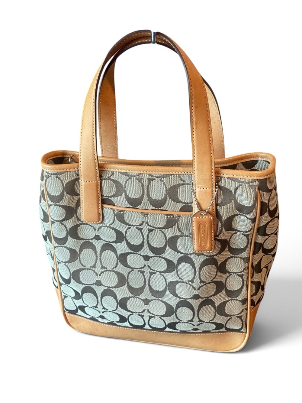 Coach Signature Jacquard Mini Lunch Tote